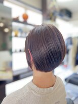 オルオル(OLUOLU)&nbsp;ツヤ立体ボブ×ハリ艶復活カラー