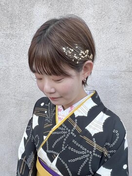 インフィニティー infinity HAIR SPACE BLOOM ショートボブ・アレンジヘア