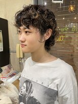 ナループロアオハナ(Nalu pu loa ohana) ウルフパーマ/パーマ/ショートパーマ/原宿/表参道/メンズパーマ