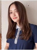 《NYLON.》ビターショコラ×センターパート
