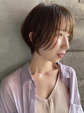 ケリー バイ リアンジュ 茅ヶ崎(Kelly by Reange) 柔らかショート×透けるベージュカラー