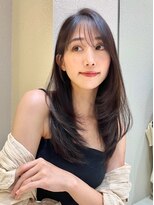 ロンド アンブル 四条烏丸(Lond ambre) エアリーロング/レイヤーロング/韓国/前髪41210