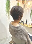 カッコイイとキレイを合わせたショートボブ♪