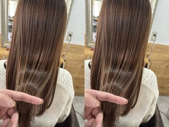 ソル(SOL)の写真/【近鉄奈良駅から1分/髪質改善】カウンセリングにしっかりとお時間取らせて頂いてます◎