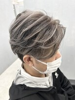 アオアクア バイ グルグル 小岩店(ao akua by GULGUL)&nbsp;小岩/レイヤーカット/ダブルカラー/ブリーチなしカラー/顔周り