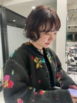 フィルムス 表参道(FILMS)&nbsp;ココアベージュ/黒髪/クラゲヘアー/オリーブグレー/ボブ/表参道