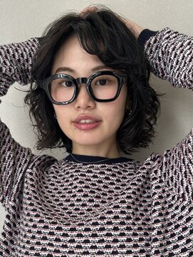 ノラギンザユー(NORA GINZA/U) ショートパーマレイヤーパーマショートカット