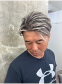 波巻きツイストスパイラルパーマ/フェザーパーマ/眉毛/メンズ