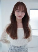 ANGELICA 春っぽショコラベージュ 韓国風ヘア