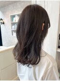 福山人気10代20代30代ラベンダーグレージュレイヤー巻き髪美髪