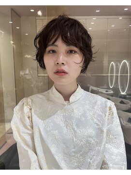 マイル 渋谷(mile) 【SATSUKI】シースルーマッシュショート/ニュアンスショート