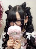 可愛くてテンション爆上がり『ツインテール立体リボン♪』
