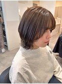 レイヤーボブ/アッシュグレー/髪質改善/北千住