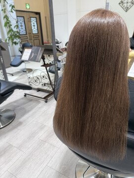 アンブレラ(umbrella) 髪質改善×ツヤカラー／乾かすだけでまとまる美髪