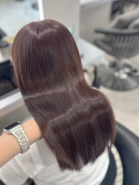 ユーフォリア 池袋東口駅前店(Euphoria) 【Euphoria/Miku】艶カラー/暖色カラー/トリートメント/韓国ヘア