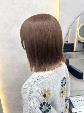 ルノン シェリー(LUNON cheliy) 黒髪クラゲヘアーオリーブグレー小顔ココアベージュ