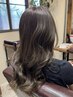 【白髪ぼかし】カット+ハイライトカラー