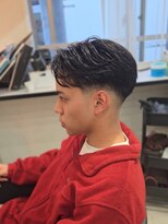 ラピス 名古屋駅前店(Lapis)&nbsp;海外センターパート/ニュアンスパーマ/スキンフェード