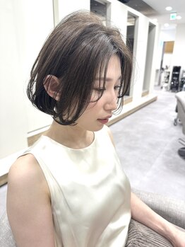La mer bleue【ラメルブルー】【5月3日NEWOPEN(予定)】の写真/理想の大人ボブスタイルに◎ベテランスタイリストによる細かいニュアンスをくみ取った垢抜けスタイルに♪