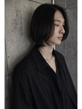 ベル 新宿(Belle) men's/ニュアンスパーマ/リバースセンターパート/新宿駅