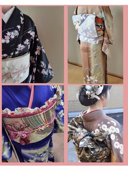 トワン(TOWAN)の写真/人生の節目は晴れやかに☆着付け・ヘアセットでお手伝いします!フォーマルからカジュアルもお任せください