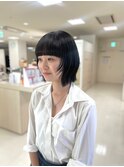 流行りのレイヤーボブ