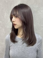 ヘアリゾートレガロ 瓢箪山店(Hair Resort regalo)&nbsp;ウルフカットハンサムショート切りっぱなしボブシルバーアッシュ