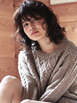 モク 大阪梅田店(MOK) ウェットカールミディ