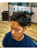 バーバーショップ ライフ(Barber shop Life) ２ブロックベリーショート