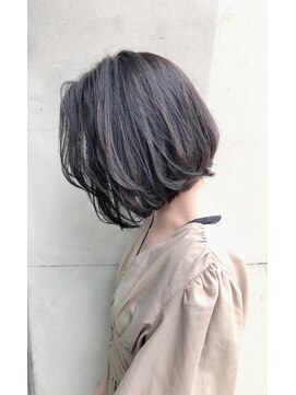 ブラウン(Brown) ナチュラルボブ