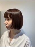 前下がりボブ