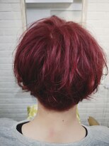 ヘアーリビングリコ 新潟笹口店(hair living Liko)&nbsp;【Liko　】 イルミナカラーデザインチェリーピンク215