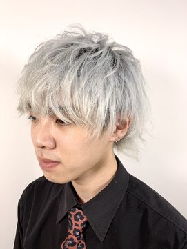 アカ(ACA) ホワイトシルバーウルフ☆大島侑也