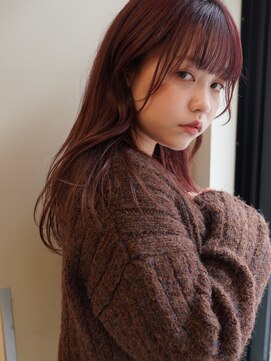 ヌース(NOUS) 【NOUS】ピンクカラー/ラベンダーカラー/ミディアム/透明感