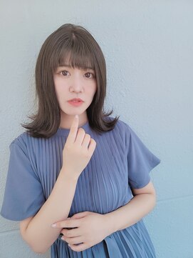 ミューズ 塩釜口店(MUSE) [MUSE塩釜口]外ハネグレージュカラーby高瀬