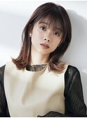  ボブ/カーキグレージュ/大人かわいい[恵比寿/恵比寿駅]