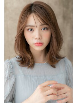 カバーヘア ブリス 北浦和(COVER HAIR bliss) 流れるレイヤーフェザーバング抜け感ヘアY北浦和20代30代40代