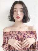 大人かわいいグレージュカラー