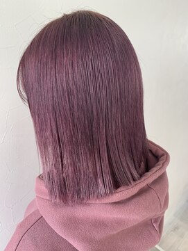 ルーツ(ROOTS) ブリーチあり/バイオレットピンク