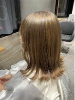 リーオオサカ(Lee Osaka)&nbsp;ブリーチ1回で出来るベージュカラー/kana