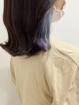 ネオヘアー 曳舟店(NEO Hair) イヤリングカラー/レインボーカラー