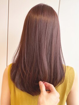 クールブ(Courbe) #ピンクアッシュ #透明感カラー #外国人風カラー #美髪