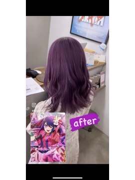 カラット 堺東(CARAT) 推しの子　星野アイcolor[ホワイトラベンダー]