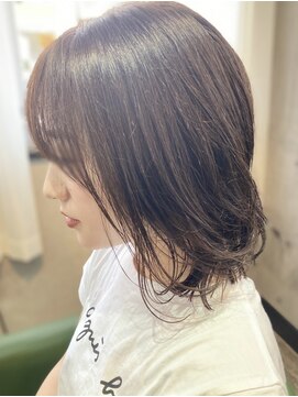 ソーヤ(SAWYER) ゆるふわパーマ×前下がりきりっぱなしボブ♪