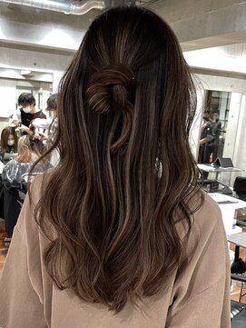 ジルブラン(JIL BLAN) ハイライトバレイヤージュダブルカラーケアブリーチ白髪染め