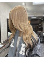 ルーゼン(LUXEN)&nbsp;【LUXEN】裾カラー【ブリーチカラー】