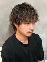 ザ マイル(The mile)&nbsp;ハイライト束感ツイストスパイラルパーマメンズカット