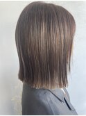シークレットハイライト/切りっぱなしボブ