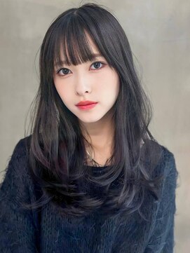 アグ ヘアー ゴールド 岐阜店(Agu hair gold) 《Agu hair》黒髪ツヤJ カール×numberA.ケアオイルスリーク