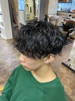 ハルクファースト 札幌(HRK 1st.) 縦落ちスパイラルパーマ波巻きスパイラルパーマ